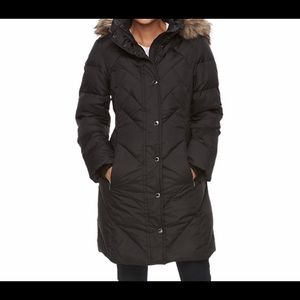 London Fog Down filled Winter Coat XS Size 2-4 NWT